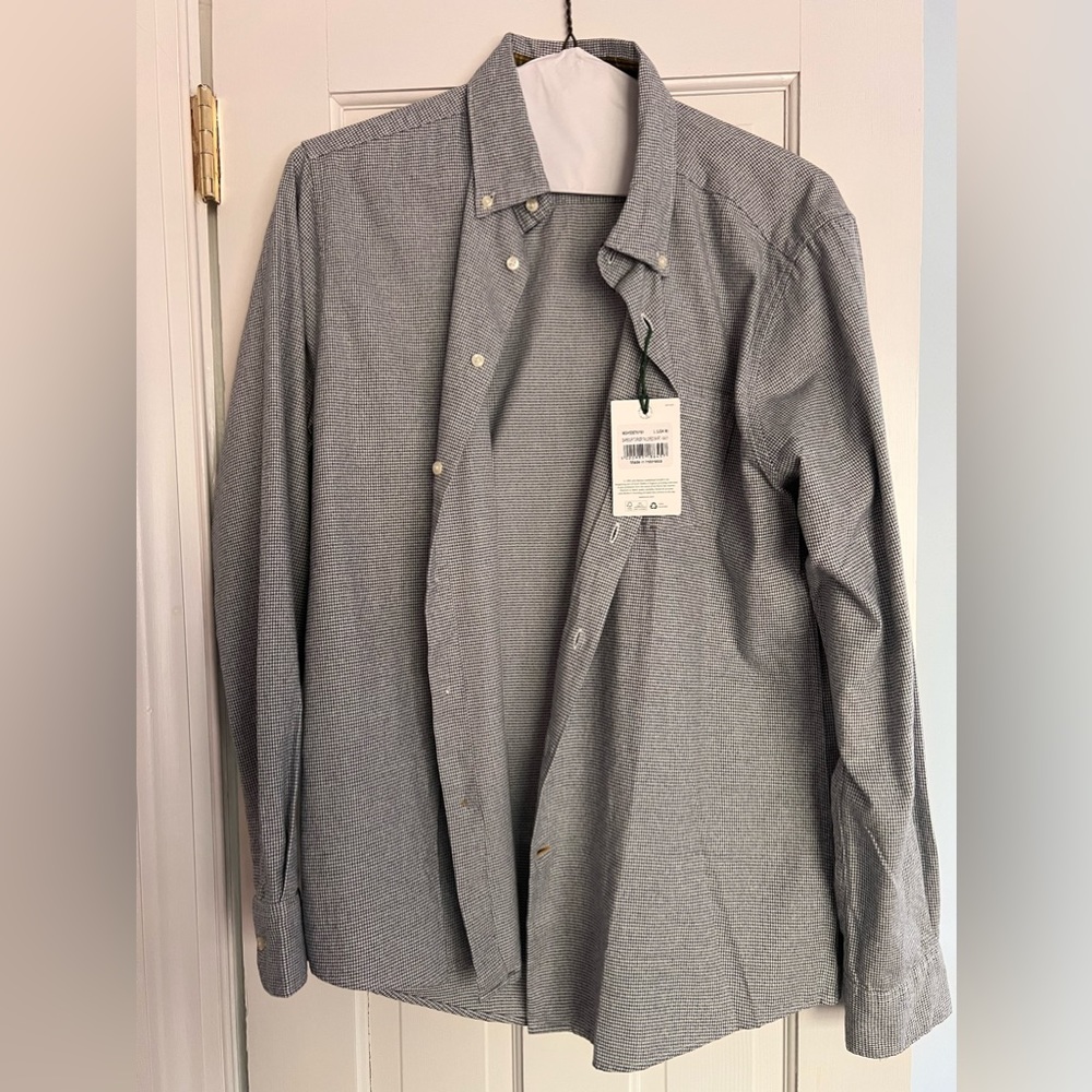 NWT Barbour 100% cotton button down size M